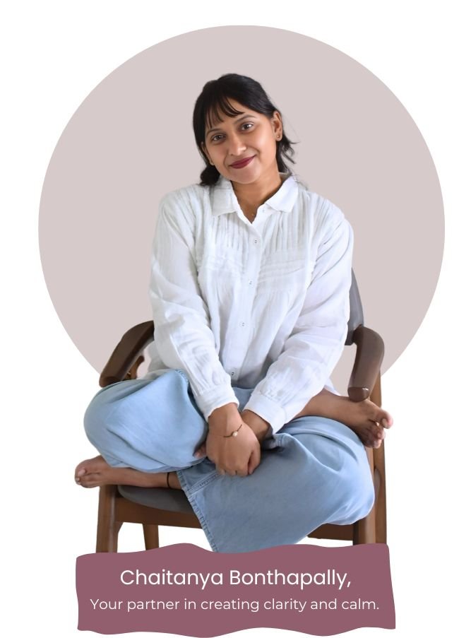 Home organization expert from Tidy Tattva gently decluttering a Bangalore home